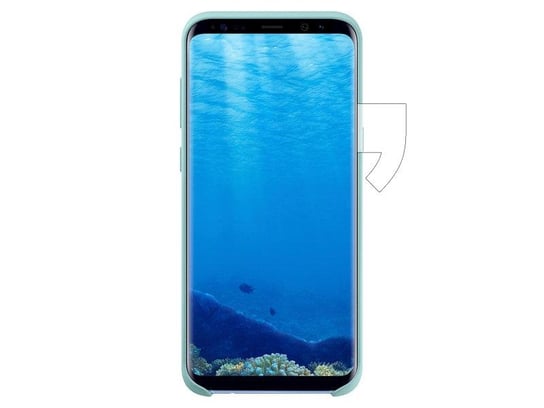 Etui na Samsung Galaxy S8 Plus SAMSUNG EF-PG955TLEGWW Silicone Cover Samsung