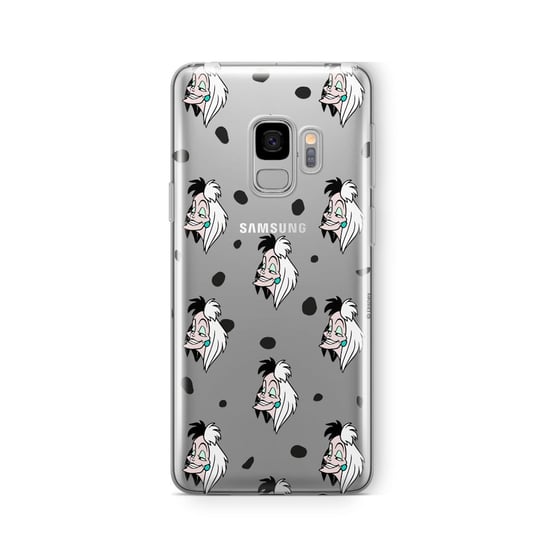 Etui na SAMSUNG Galaxy S9 DISNEY Cruella 005 Disney