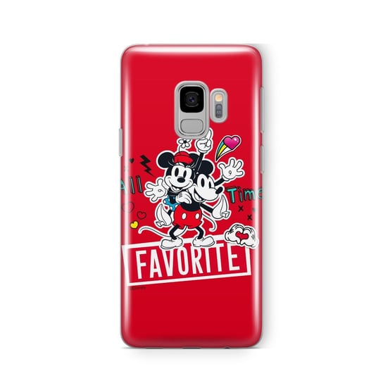 Etui na SAMSUNG Galaxy S9 DISNEY Mickey i Minnie 011 Disney