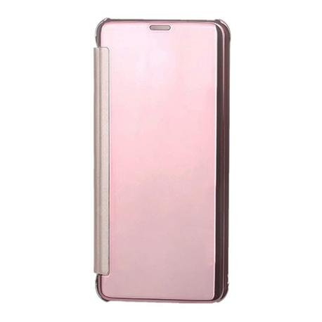 Etui na Samsung Galaxy S9 Plus, Clear View Book Mirror, różowy EtuiStudio