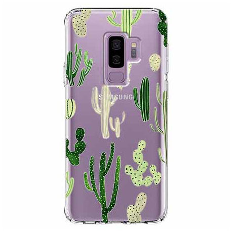 Etui na Samsung Galaxy S9 Plus, Kaktusowy ogród EtuiStudio