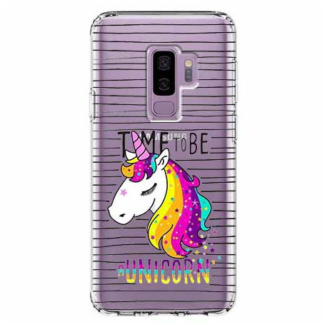Etui na Samsung Galaxy S9 Plus, Time to be unicorn, Jednorożec EtuiStudio