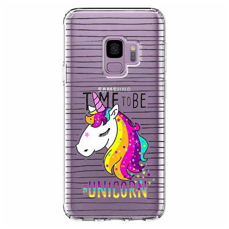 Etui na Samsung Galaxy S9, Time to be unicorn, Jednorożec EtuiStudio