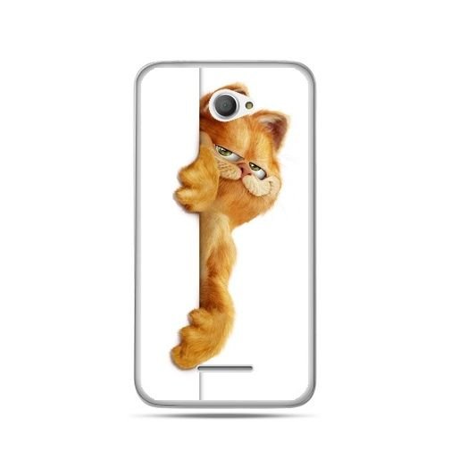 Etui na Sony Xperia E4, Kot Garfield EtuiStudio
