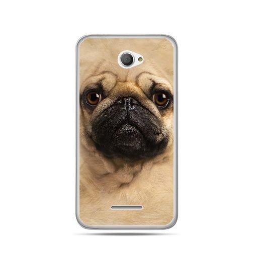 Etui na Sony Xperia E4, pies szczeniak Face 3d EtuiStudio