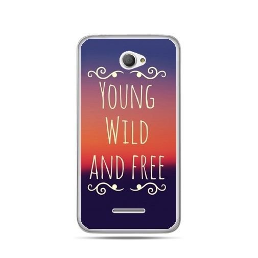 Etui na Sony Xperia E4, Young wild and free EtuiStudio