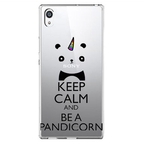 Etui na Sony Xperia L1, Keep Calm Pandicorn EtuiStudio