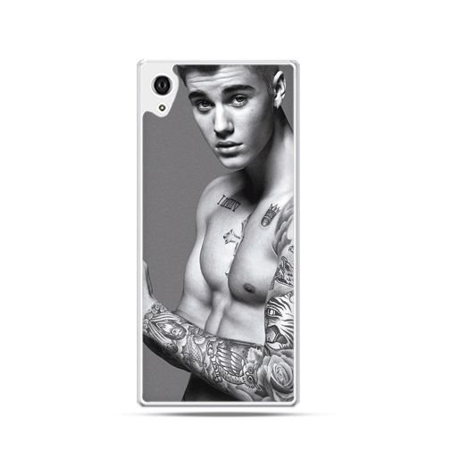 Etui na Sony Xperia M4 Aqua, Justin Bieber w tatuażach EtuiStudio