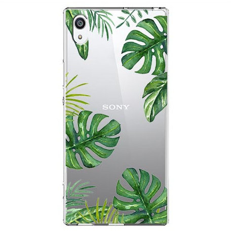 Etui na Sony Xperia XA1, Egzotyczne roślina monstera EtuiStudio