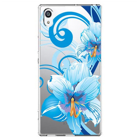 Etui na Sony Xperia XA1, niebieski kwiat północy EtuiStudio