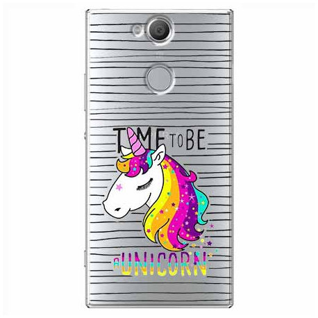 Etui na Sony Xperia XA2, Time to be unicorn, Jednorożec EtuiStudio