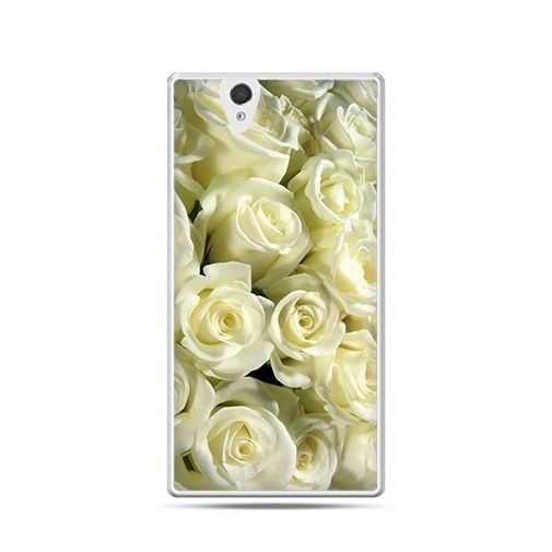 Etui na Sony Xperia Z, białe róże EtuiStudio