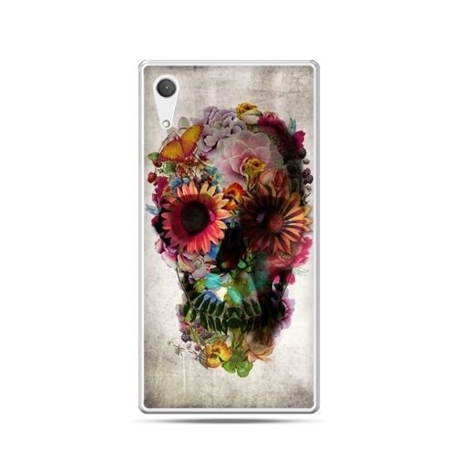Etui na Sony Xperia Z5, czaszka z kwiatami EtuiStudio