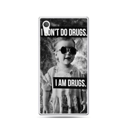 Etui na Sony Xperia Z5, I don`t do drugs I am drugs EtuiStudio