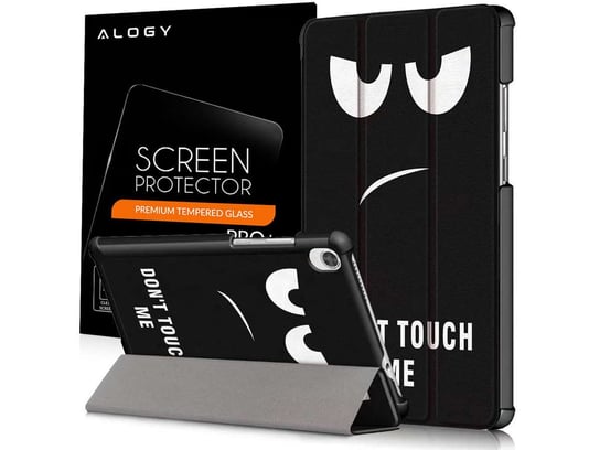 Etui na tablet Alogy Book Cover do Lenovo Tab M8 TB-8505 Don't Touch My Pad + Szkło Lenovo