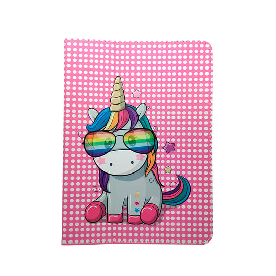 Etui na tablet do 8" GREENGO Rainbow Unicorn GreenGo