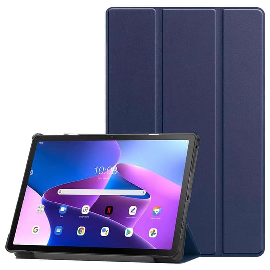 ETUI na tablet Lenovo Tab M10 FHD Plus 10.6 3 GEN 3RD 3gen 2023 TB-125FU / TB-128FU case book cover Granatowe Alogy