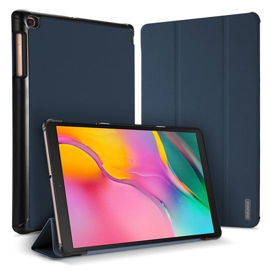 Etui na tablet z funkcją Smart Sleep podstawka, Samsung Galaxy Tab A 101 2019 T515 T510, niebieski Dux Ducis