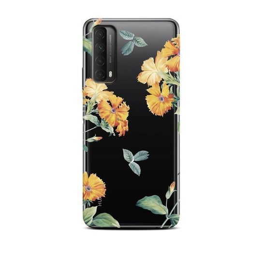 Etui na telefon CaseGadget POLNE KWIATY HUAWEI P SMART 2021 CaseGadget