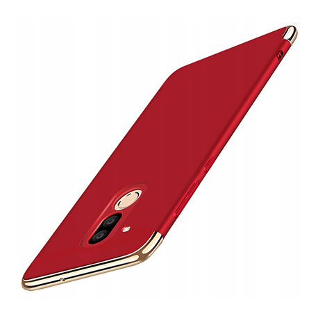 Etui na telefon Huawei Mate 20 Lite, Slim MattE Platynowane, czerwony EtuiStudio