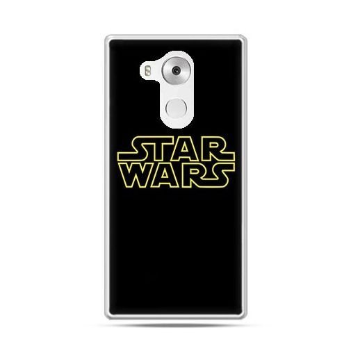 Etui na telefon Huawei Mate 8, Star Wars złoty napis EtuiStudio