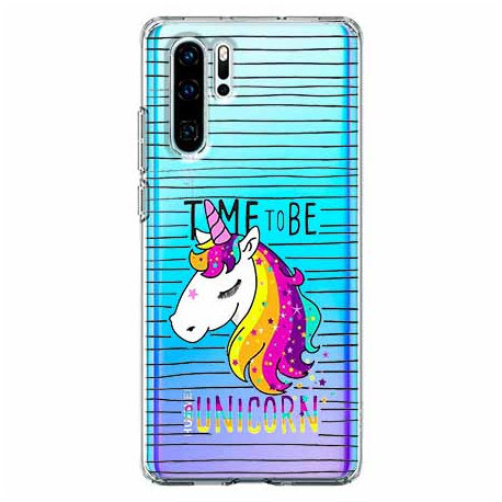 Etui na telefon Huawei P30 Pro, Time to be unicorn, Jednorożec EtuiStudio
