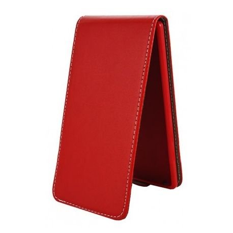 Etui na telefon Huawei P8 Lite, kabura z klapką, czerwony EtuiStudio