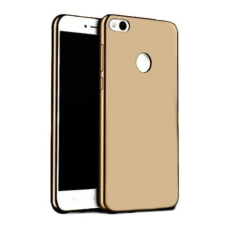 Etui na telefon Huawei P9 Lite mini, Slim MattE, złoty EtuiStudio