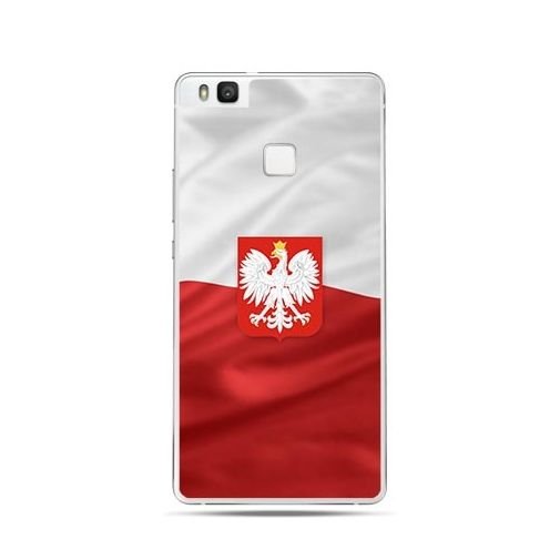 Etui na telefon Huawei P9, Lite patriotyczne, flaga Polski z godłem EtuiStudio