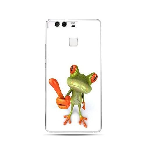 Etui na telefon Huawei P9, śmieszna żaba EtuiStudio