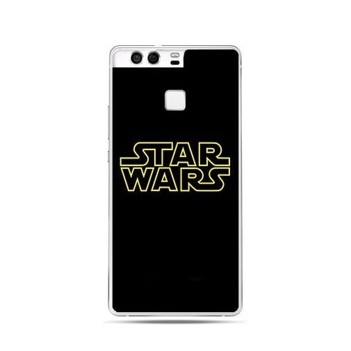 Etui na telefon Huawei P9, Star Wars złoty napis EtuiStudio