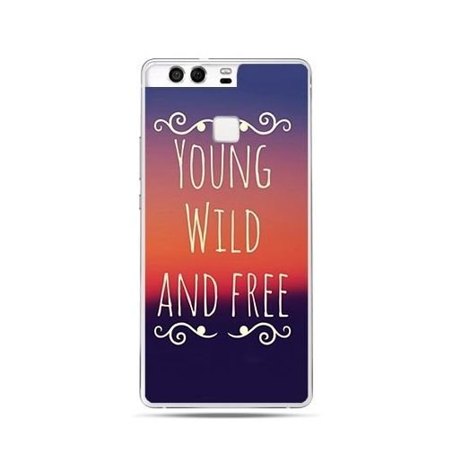 Etui na telefon Huawei P9, Young wild and free EtuiStudio