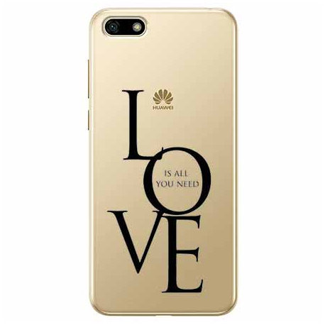 Etui na telefon Huawei Y5 2018, All you need is LOVE EtuiStudio