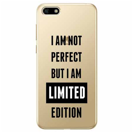 Etui na telefon Huawei Y5 2018, I Am not perfect EtuiStudio