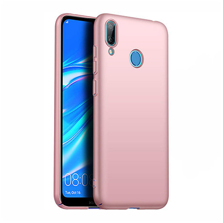 Etui na telefon Huawei Y7 2019, Slim MattE, różowy EtuiStudio