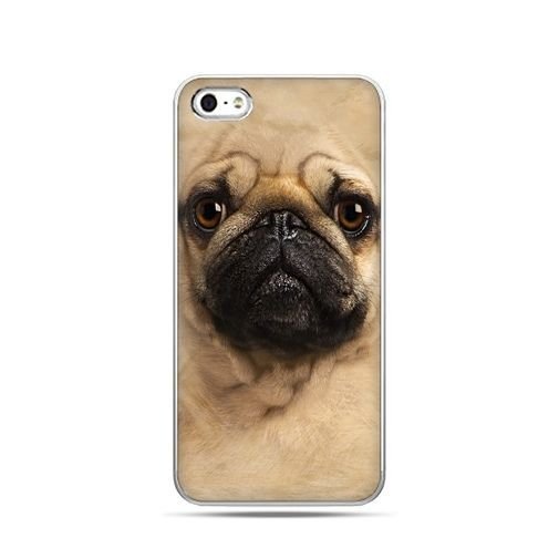 Etui na telefon, iPhone 5, pies szczeniak Face 3d EtuiStudio
