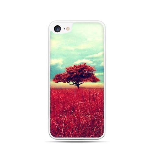Etui na telefon, iPhone 7, czerwony drzewo EtuiStudio
