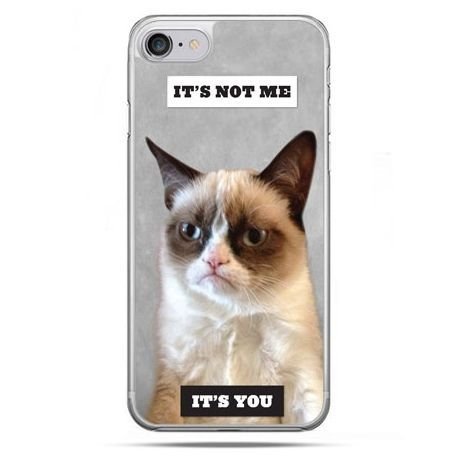 Etui na telefon, iPhone 8, grumpy kot zrzęda EtuiStudio