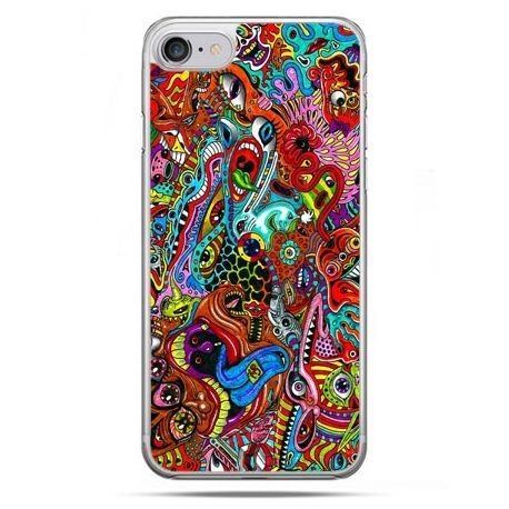 Etui na telefon, iPhone 8, kolorowy chaos EtuiStudio