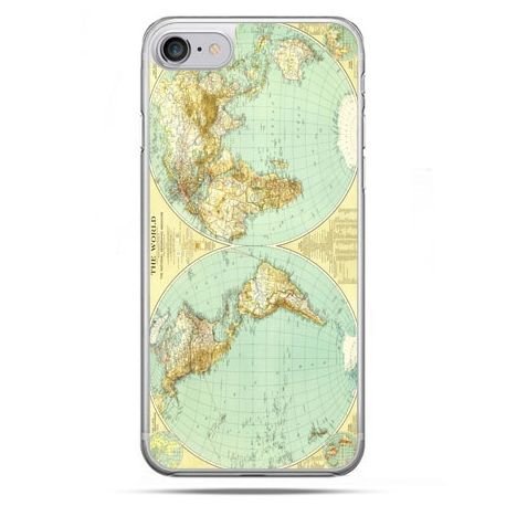 Etui na telefon, iPhone 8, mapa świata EtuiStudio