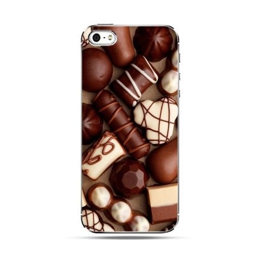 Etui na telefon, iPhone SE, czekoladki EtuiStudio