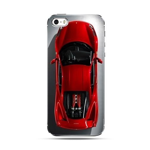 Etui na telefon, iPhone SE, czerwone Ferrari EtuiStudio