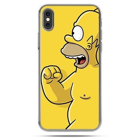 Etui na telefon, iPhone XS, Homer Simpson EtuiStudio