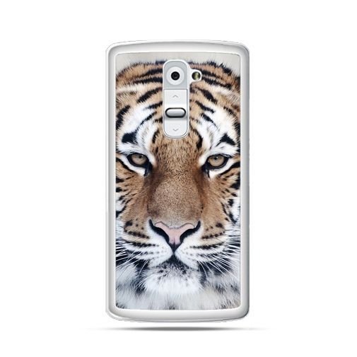 Etui na telefon LG G2, śnieżny tygrys EtuiStudio