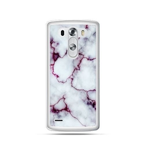 Etui na telefon LG G3, różowy marmur EtuiStudio