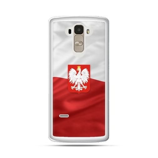 Etui na telefon LG G4 Stylus, patriotyczne, flaga Polski z godłem EtuiStudio