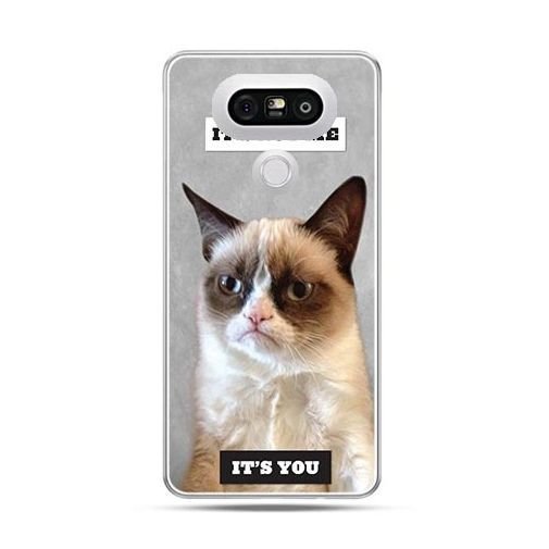 Etui na telefon LG G5, grumpy kot zrzęda EtuiStudio