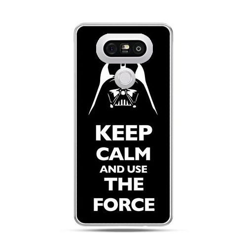 Etui na telefon LG G5, Keep calm and use the force EtuiStudio