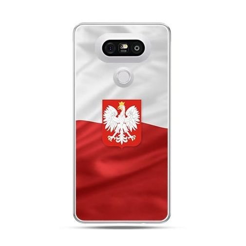 Etui na telefon LG G5, patriotyczne, flaga Polski z godłem EtuiStudio