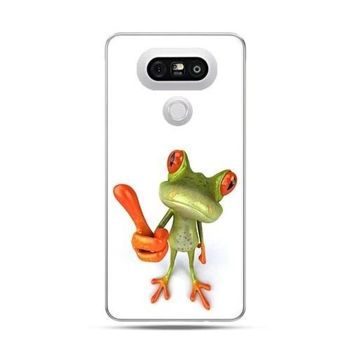 Etui na telefon LG G5, śmieszna żaba EtuiStudio